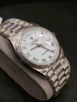 Rolex Day-Date 128239-0059 White Gold White Dial - 图片 7