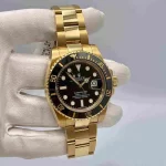 Rolex Submariner Date 116618LN Yellow Gold Black Dial (2020) - 图片 4