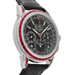 Patek Philippe Grand Complications 5271/12P-001 Perpetual Calendar Platinum Black Dial Ruby Bezel - 图片 4