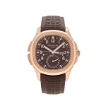 Patek Philippe Aquanaut 5164R-001 Travel Time Brown Dial Rose Gold (2024)