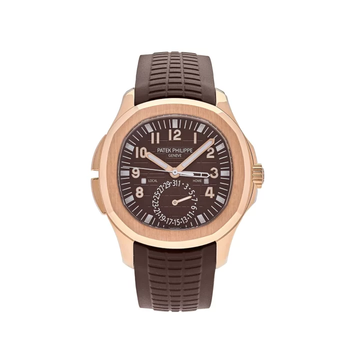 Patek Philippe Aquanaut 5164R-001 Travel Time Brown Dial Rose Gold (2024) - 图片 1
