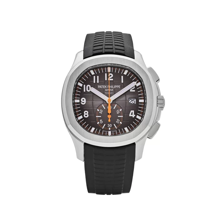 Patek Philippe Aquanaut Chronograph 5968A-001 'Tiffany & Co.' Stainless Steel Black Dial - 图片 1