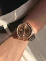 Rolex Cellini Dual Time Rose Gold Automatic Mens Watch 50525-L Box Card - 图片 2