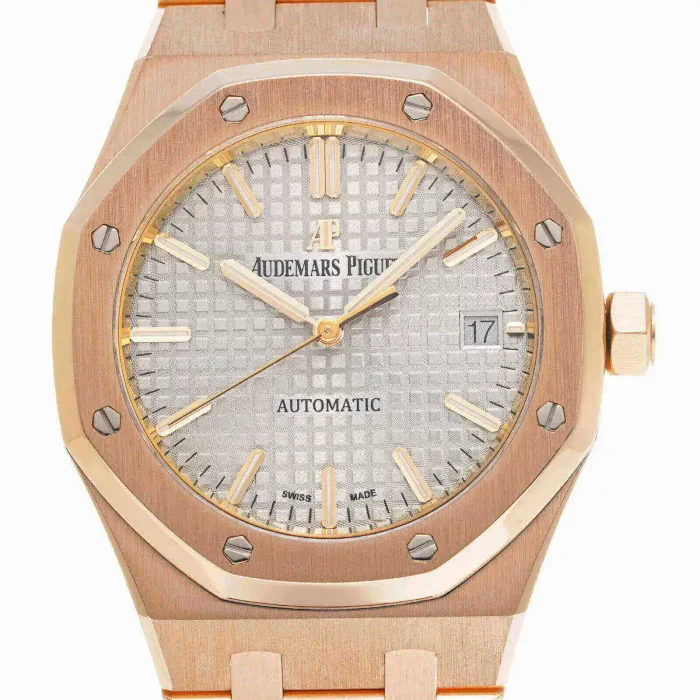 Audemars Piguet Oak Selfwinding Grey dial, 37mm, 18k Rose gold, 15450OR.OO.1256OR.01 - 图片 3