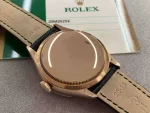 Rolex Cellini Dual Time Everose Rose Gold Automatic Mens Watch 50525-0008 NOS - 图片 6