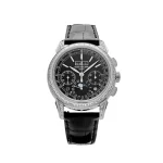 Patek Philippe Grand Complications 5271P-001 Perpetual Calendar Platinum Black Dial Baguette Bezel
