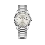 Rolex Day-Date 128239-0005 White Gold Silver Dial