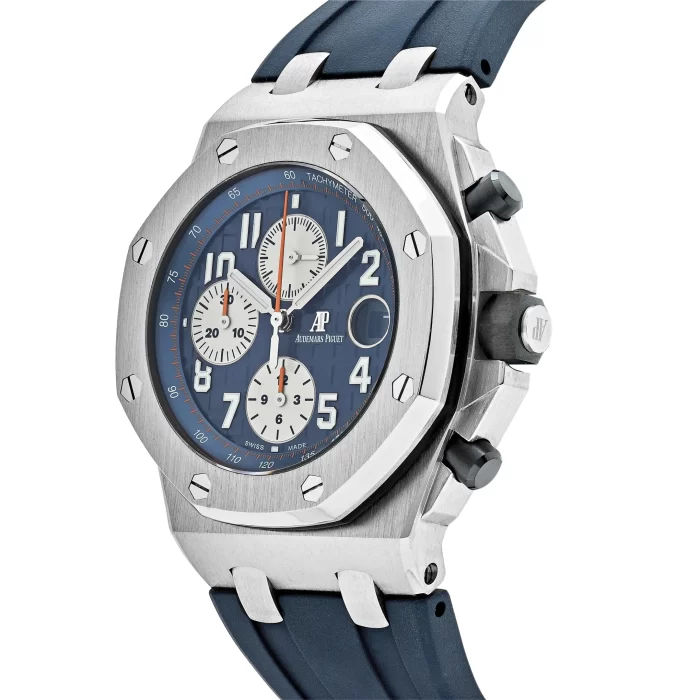 Audemars Piguet Royal Oak Offshore 26470ST.OO.A027CA.01 Chronograph Stainless Steel Blue Dial - 图片 4