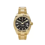 Rolex Sky-Dweller 326938 Yellow Gold Black Dial