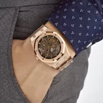 Audemars Piguet Royal Oak 16204OR.OO.1240OR.03 Openworked 'Jumbo' Extra-Thin Rose Gold - 图片 6