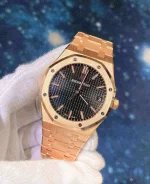 Audemars Piguet Oak Selfwinding, 41mm, 18k Rose Gold, Black Dial, 15500OR.OO.1220OR.01 - 图片 4