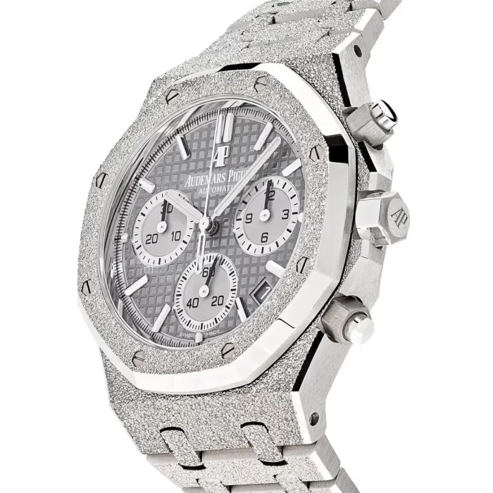 Audemars Piguet Royal Oak 26239BC.GG.1224BC.01 Chronograph Frosted White Gold Limited Edition - 图片 4