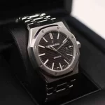 Audemars Piguet Oak Selfwinding with Black Dial 41mm Stainless Steel Watch 15400ST.OO.1220ST.01 - 图片 5