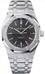 Audemars Piguet Oak Selfwinding with Black Dial 41mm Stainless Steel Watch 15400ST.OO.1220ST.01 - 图片 2