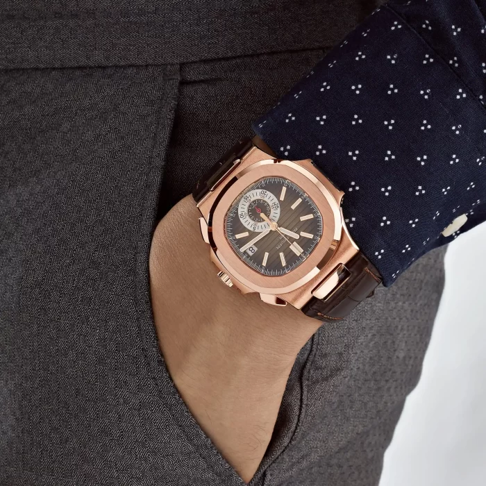 Patek Philippe Nautilus 5980R-001 Chronograph Date Rose Gold (2023) - 图片 4