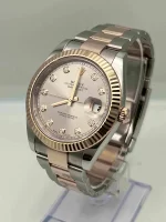 Rolex Datejust 126331 Rose Gold Stainless Steel Sundust Diamond Dial (2022) - 图片 4