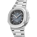 Patek Philippe Nautilus 5990/1A-011 'Travel Time' Flyback Chronograph Stainless Steel Blue Dial (2024) - 图片 3