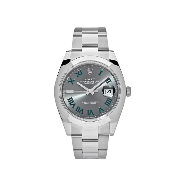 Rolex Datejust 126300 'Wimbledon' Stainless Steel Slate Dial Jubilee (2024) - 图片 1