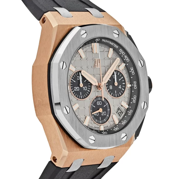 Audemars Piguet Royal Oak Offshore 26420OI.OO.A015VE.01 Chronograph Rose Gold Grey Dial - 图片 4