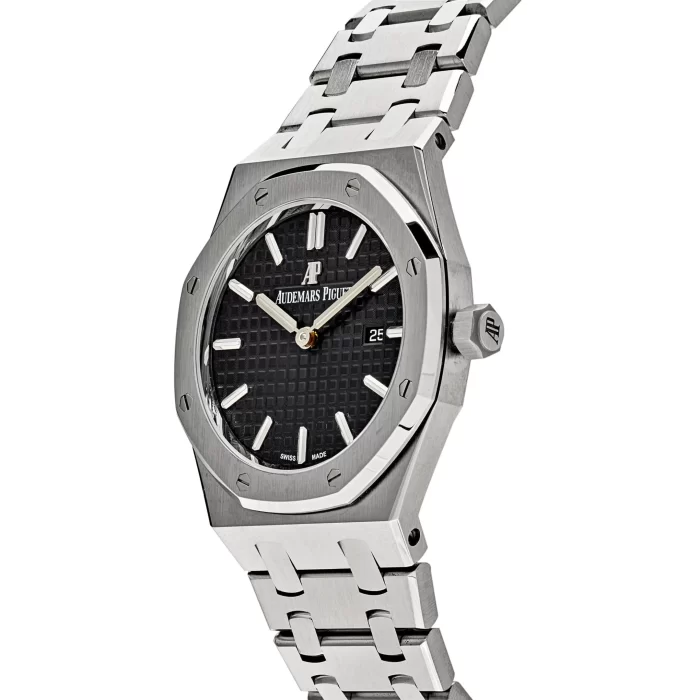 Audemars Piguet Royal Oak 67650ST.OO.1261ST.01 Lady Quartz Steel Black Dial - 图片 4