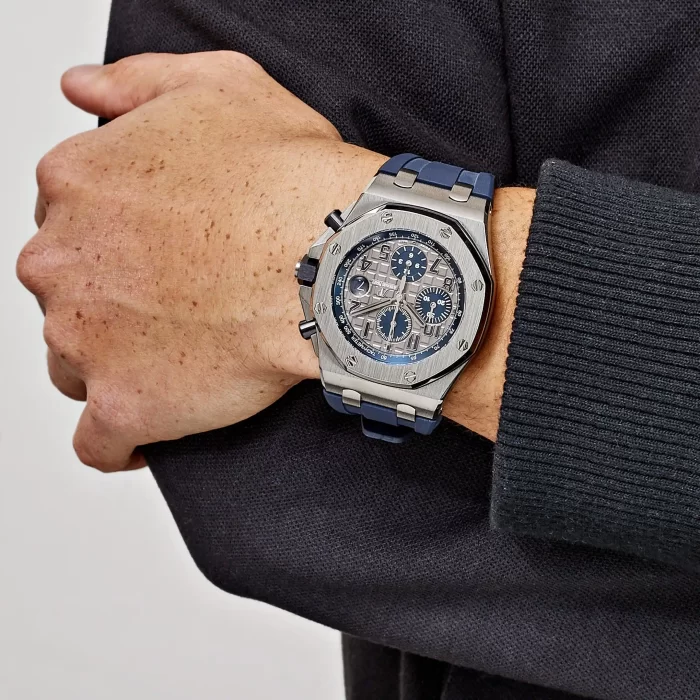 Audemars Piguet Royal Oak Offshore 26474TI.OO.1000TI.01 Chronograph 'QEII Cup' Titanium Grey Dial Limited Edition (2019) - 图片 7