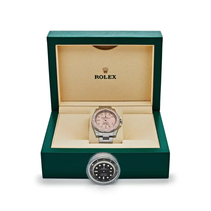 Rolex Submariner Date 116610LN Stainless Steel With Aftermarket Custom Made Pink Dial - 图片 7