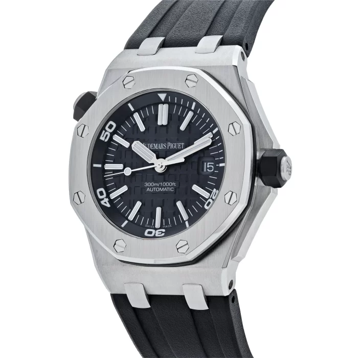 Audemars Piguet Royal Oak Offshore 15703ST.OO.A002CA.01 Diver Steel Black Dial - 图片 4