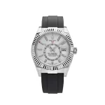Rolex Sky-Dweller 336239-0003 White Gold White Dial Oysterflex