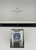 Patek Philippe Nautilus 5980/1A-001 Chronograph Stainless Steel Blue Dial - 图片 4