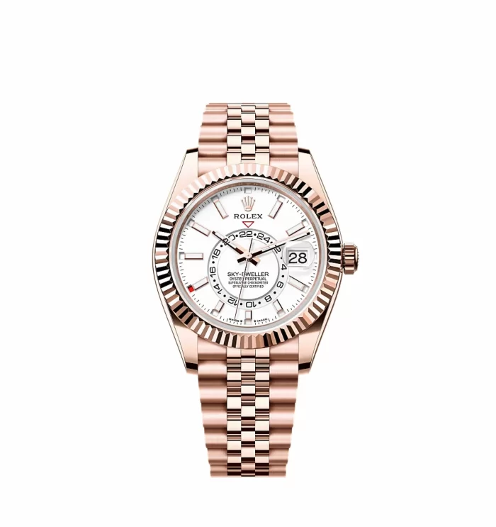 Rolex Sky-Dweller 336935 Everose Gold White Dial Jubilee - 图片 1