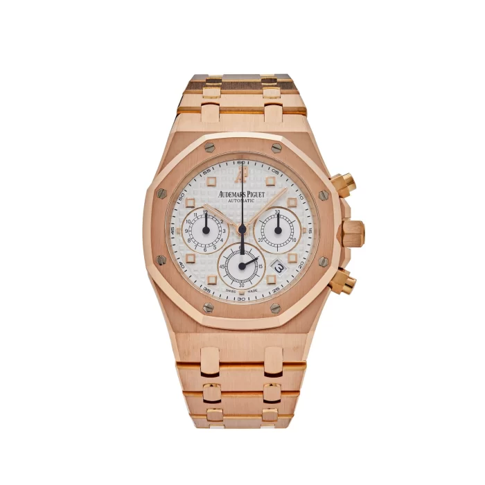 Audemars Piguet Royal Oak 26022OR.OO.D088CR.01 Chronograph Rose Gold White Dial - 图片 2