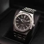 Audemars Piguet Oak Selfwinding with Black Dial 41mm Stainless Steel Watch 15400ST.OO.1220ST.01 - 图片 6
