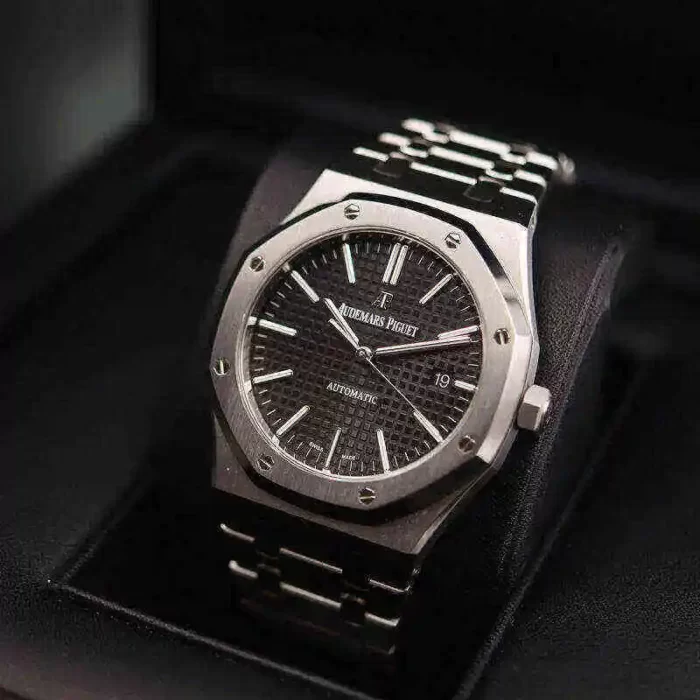 Audemars Piguet Oak Selfwinding with Black Dial 41mm Stainless Steel Watch 15400ST.OO.1220ST.01 - 图片 6