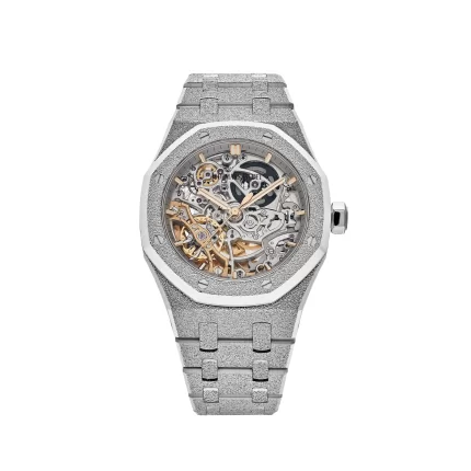Audemars Piguet Royal Oak 15407BC.GG.1224BC.01 Double Balance Wheel Frosted Gold
