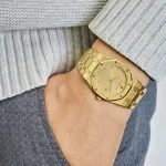 Audemars Piguet Royal Oak 56175BA Vintage Yellow Gold Champagne Dial - 图片 7