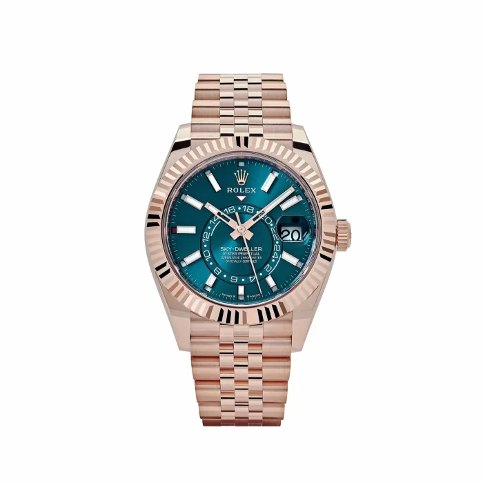 Rolex Sky-Dweller 336935 Everose Gold Blue Dial Jubilee - 图片 1