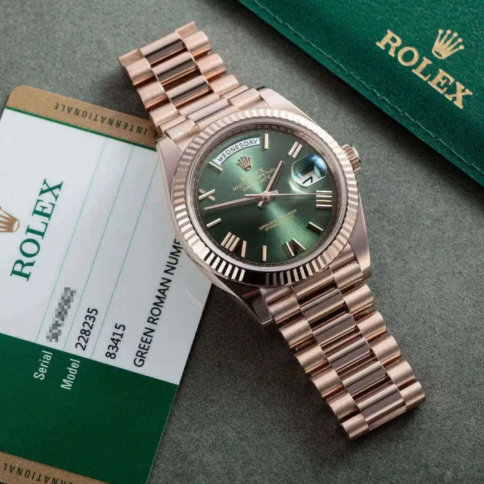 Rolex Day-Date President 40mm 18ct Everose Gold 228235-0025 - 图片 7