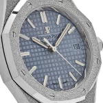 Audemars Piguet Royal Oak 77353BC.GG.1263BC.01 Selfwinding Frosted White Gold Light Blue Dial - 图片 3