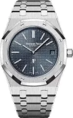 Audemars Piguet Oak Jumbo Extra-Thin Stainless Steel Blue dial Watch 15202ST.OO.1240ST.01 - 图片 2