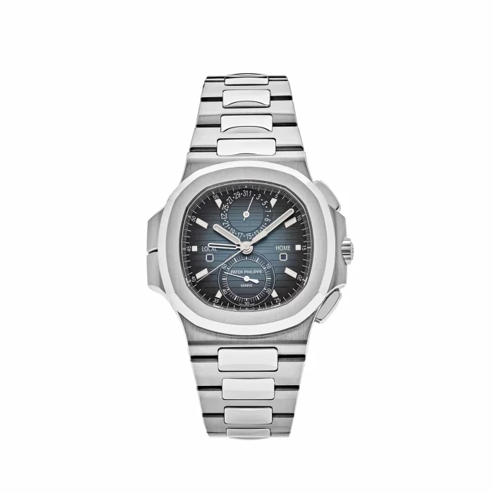 Patek Philippe Nautilus 5990/1A-011 'Travel Time' Flyback Chronograph Stainless Steel Blue Dial (2024) - 图片 1