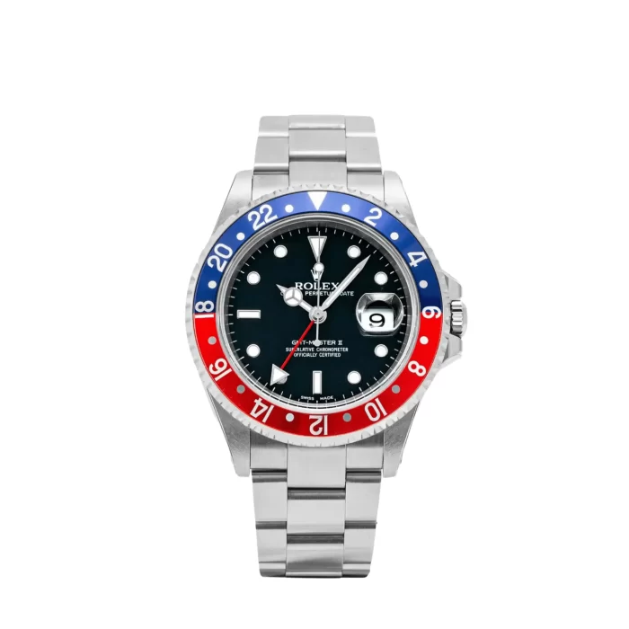 Rolex GMT-Master II 16710 'Pepsi' Stainless Steel Black Dial - 图片 1
