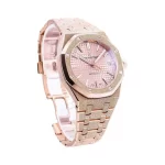 Audemars Piguet Oak Frosted Gold, Rose dial, 37mm, 18k Rose gold, 15454OR.GG.1259OR.03 - 图片 5