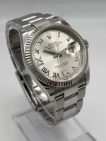 Rolex Datejust 126234 White Gold Stainless Steel Silver Dial Oyster - 图片 5