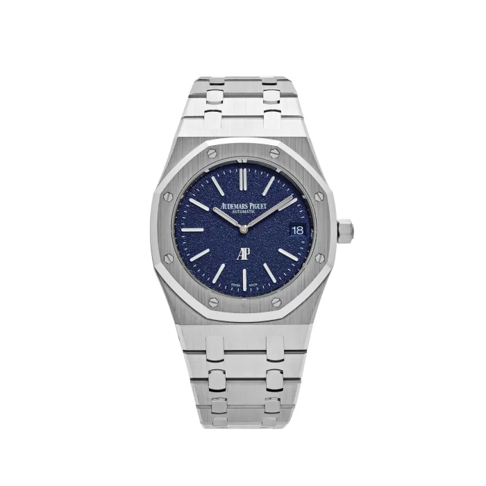 Audemars Piguet Royal Oak 16202BC.OO.1240BC.02 'Jumbo' Extra-Thin White Gold Grainy Blue Dial (2024) - 图片 1