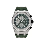 Audemars Piguet Royal Oak Offshore 26238TI.OO.A056CA.01 Chronograph Titanium Green Dial - 图片 2