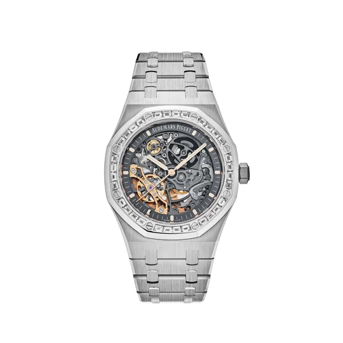 Audemars Piguet Royal Oak 15412BC.ZZ.1220BC.01 Double Balance Wheel Openworked Diamond Bezel (2021) - 图片 1