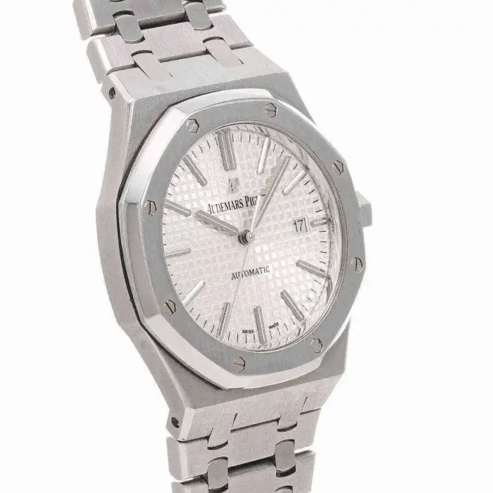 Audemars Piguet Oak Selfwinding with Silver-toned Dial 41mm Stainless Steel Watch 15400ST.OO.1220ST.02 - 图片 3