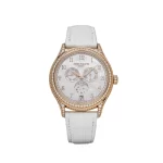 Patek Philippe Complications 4948R-001 Annual Calendar Moon Phases Rose Gold Mother-of-Pearl Dial Diamond Bezel