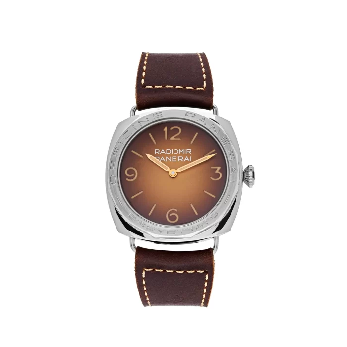Panerai Radiomir 3 Days Acciaio Stainless Steel Brown Dial PAM00687 - 图片 1