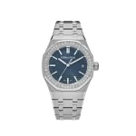Audemars Piguet Royal Oak 15551ST.ZZ.1356ST.05 Selfwinding Stainless Steel Blue Dial Diamond Bezel (2023)